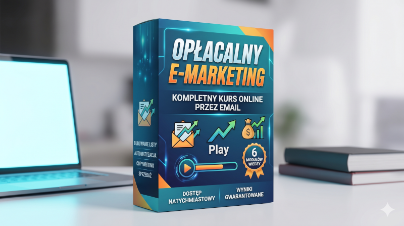 Opłacalny e-marketing – kompletny kurs online przez email